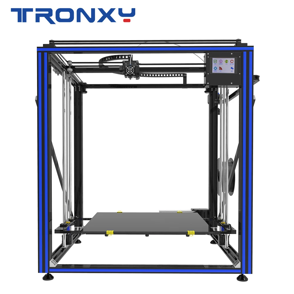 

Tronxy 3D Printer X5ST-500-2E/X5ST-400-2E/X5ST-2E 2 in 1 Out Double Extruder Motor DIY Kits Larger Heat bed impressora 3d