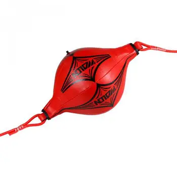

Double End Boxing Ball Punching Bag Training Ball Rope Red