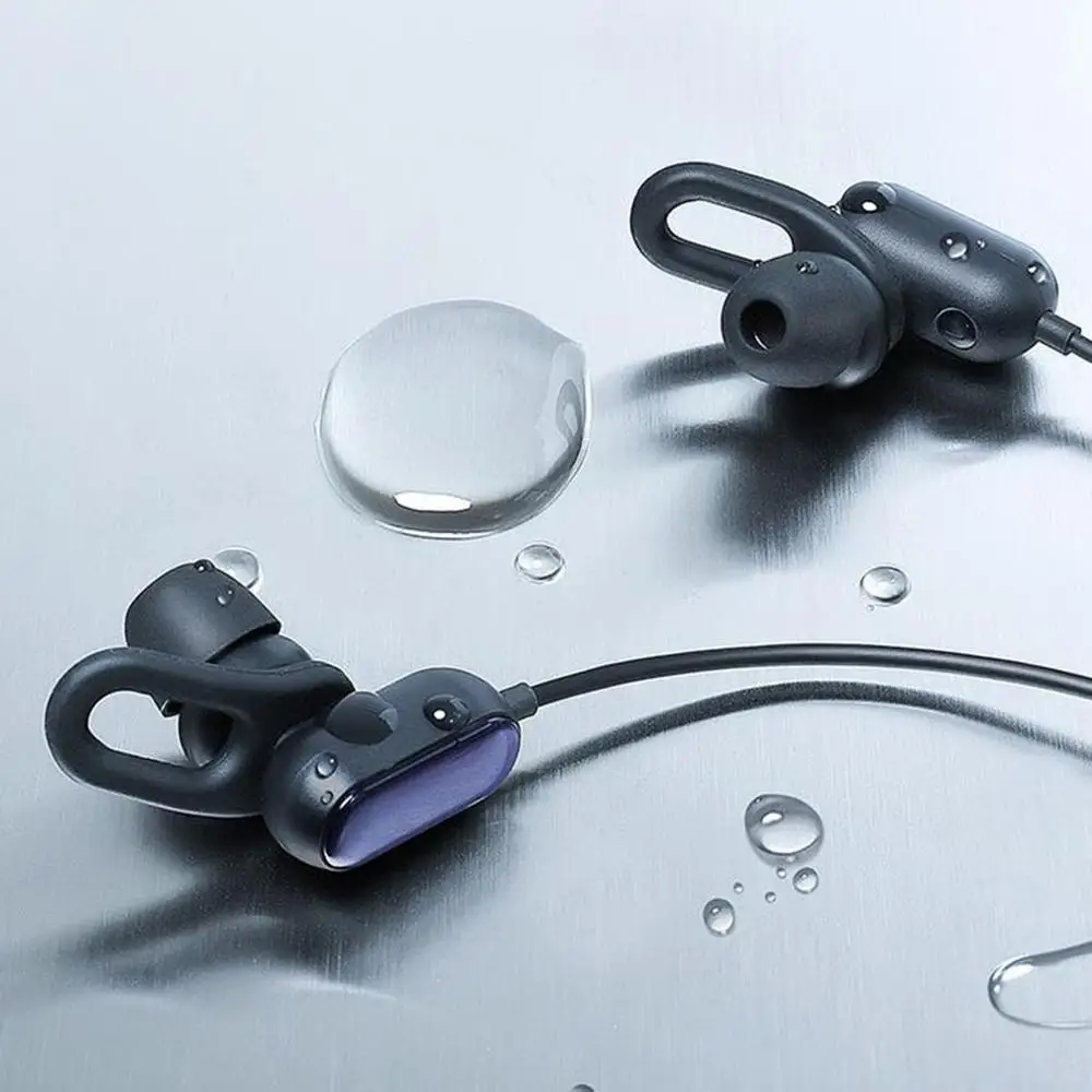 Xiaomi спортивные Bluetooth наушники Молодежная гарнитура с микрофоном беспроводные наушники Bluetooth 4,1 водонепроницаемые