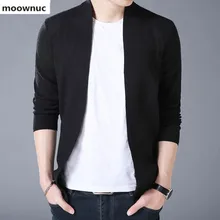 Осенний мужской высококачественный вязаный плотный свитер мужские s пальто мужской свитер повседневные теплые мужские свитера Кардиган мужские