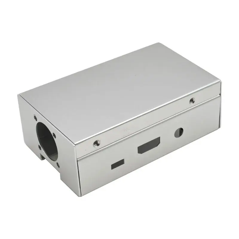 Алюминиевый чехол металлический корпус для Raspberry Pi Модель 3B/3B+/2B/2B+ комплект
