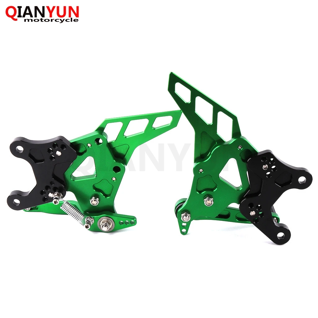 Для Kawasaki Z900 мотоциклетный CNC Алюминиевый подножки задние наборы регулируемые Rearset подножки Мото Аксессуары подножки