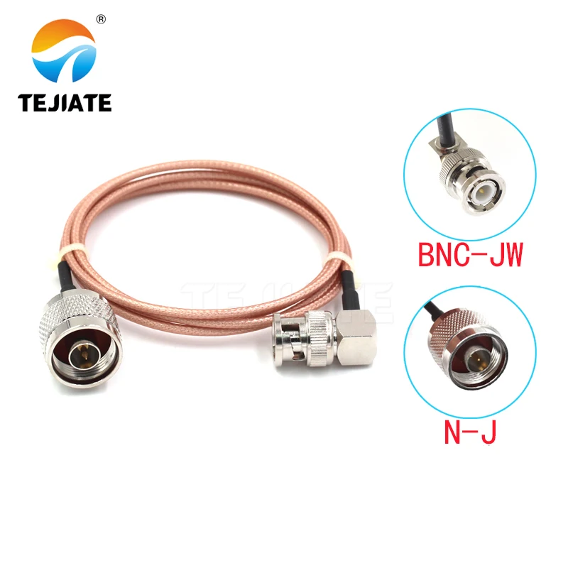 1 шт. Кабель-адаптер TEJIATE BNC в N Тип BNCJW преобразователь NJ 8-90 см м 5 2 длинный