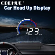OBD HUD M13 Новый Автомобильный дисплей на голову, автомобильная электроника, Hud лобовое стекло, проектор, скорость, температура воды, дисплей, сигнализация OBD HUD M13 Новый Автомобильный дисплей на голову, автомобильная электроника, Hud лобовое стекло, проектор, скорость, температура воды, дисплей, сигнализация