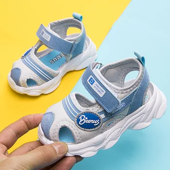 

Sandals for Boy Baby Cool Shoes BOY'S Shoes 1-3-Year-Old Summer BABY'S Shoes Children Beach Learner Girls Small CHILDREN'S Shoe