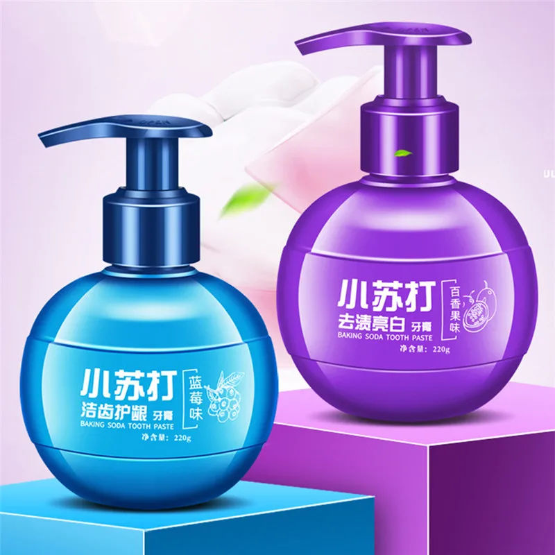 Зубная паста с пищевой содой отбеливает зубы и способствует чистоте полости рта