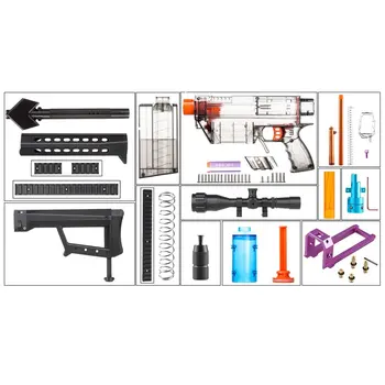 

WORKER R Type Fully Auto Kit Toy Gun Accessories for Nerf Stryfe Modified Set YYR-001-024 Toy Gun Accessories Xmas Gift for Kids