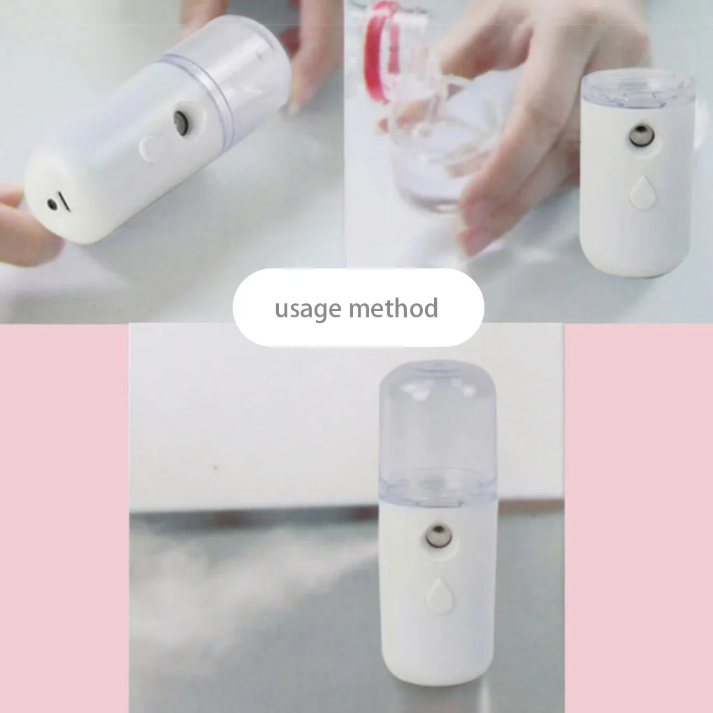 30ml Nano Mist Sprayer Face Skin Moisturizing Humidifier Portable Mist  Sprayer Deep Hydration USB Rechargeable Mini Humidifier|Humidifiers| -  AliExpress