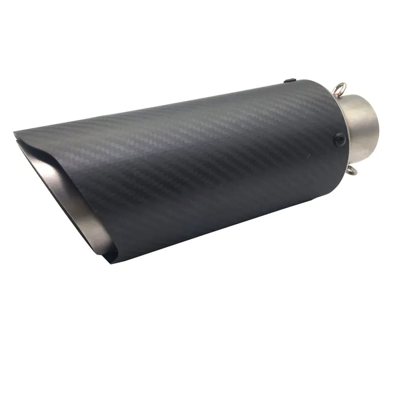 Универсальный moto rcycle выхлопной углеродного волокна глушитель akrapovic Yoshimura выхлопных газов побег на мотоцикле moto для gsx250r r6 z900 EP002