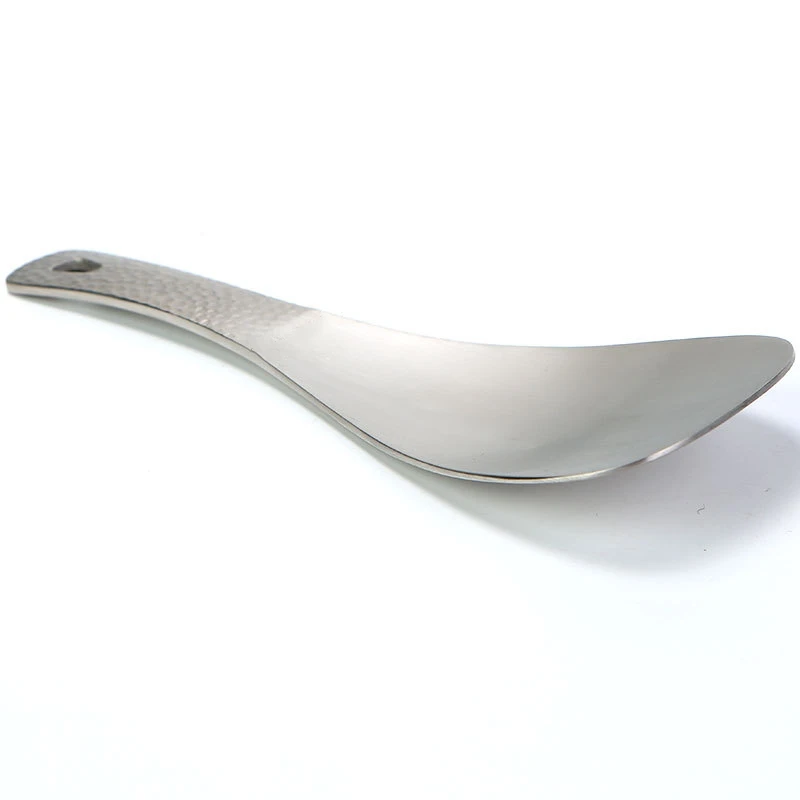Ложка для риса титановая домашняя лопатка дома и кемпинга приготовления на