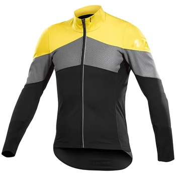 

2019 bicycle Mavic Jersey new breathable and quick-drying long-sleeved autumn mountain bike riding suit.