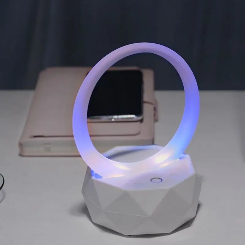 Y1 Bluetooth динамик модный светодиодный ночник Динамик Красочный Bluetooth стерео сабвуфер USB настольная лампа для рождественского подарка