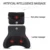 JINSERTA Car Massage Neck Support Pillow Seat Back Support Headrest Pillow Simulation Human Massage Travel Pillow Accessories