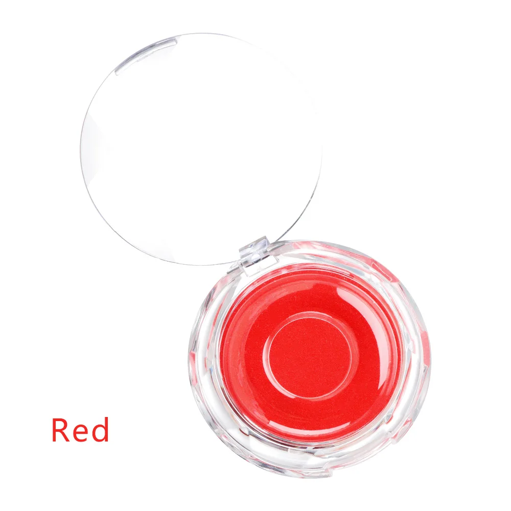 1Pc 7 style False Eyelash Packing Box Transparent Lid Tray Individual Magnet Eyelashes Stand Acrylic Pad Lash round Tool Case