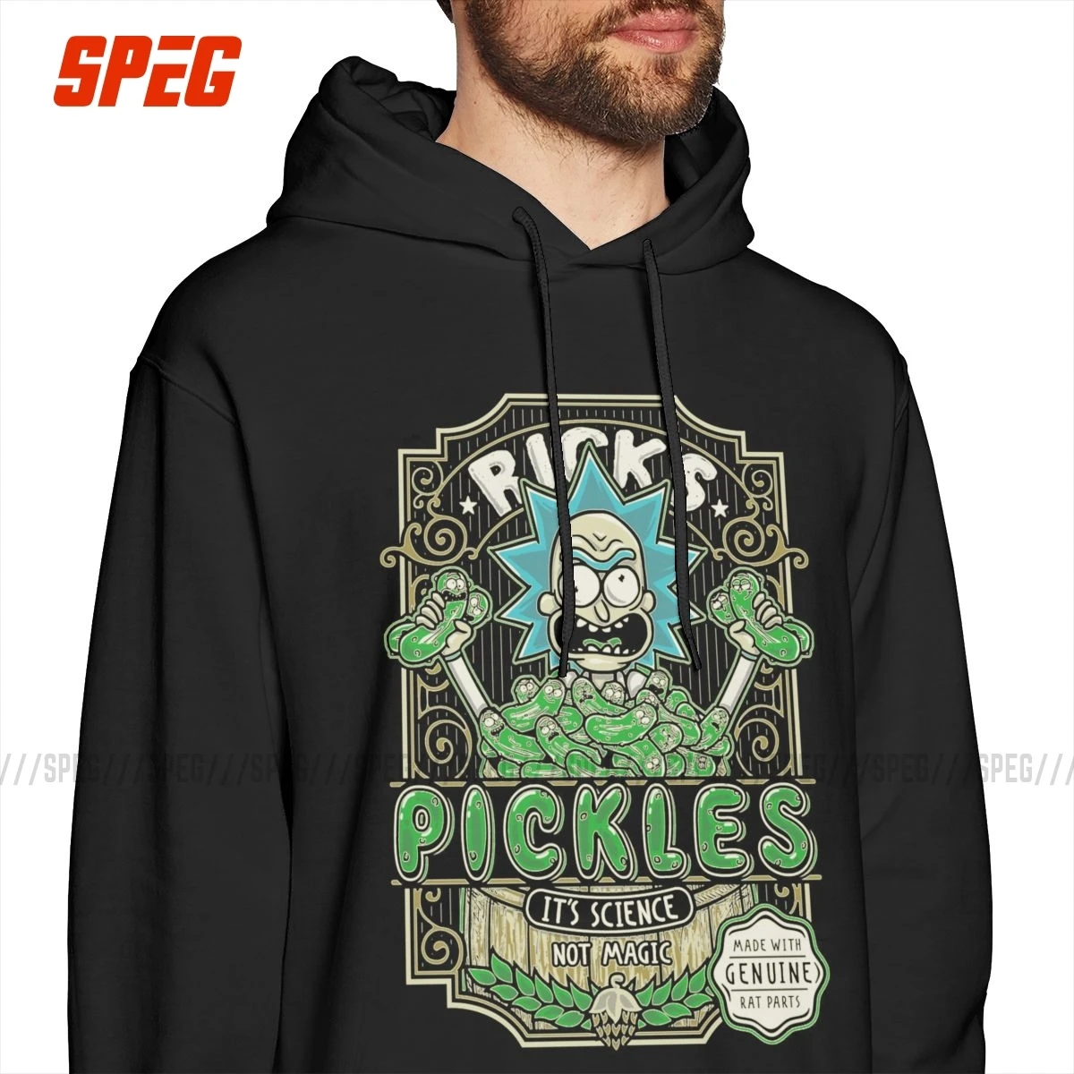 pickle rick hoodie