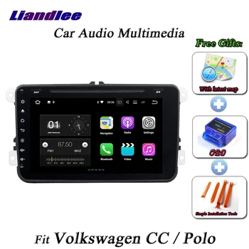

Liandlee Car Android System For Volkswagen CC / Polo Radio BT Wifi CD DVD Player GPS Nav Navi Navigation HD Screen Multimedia