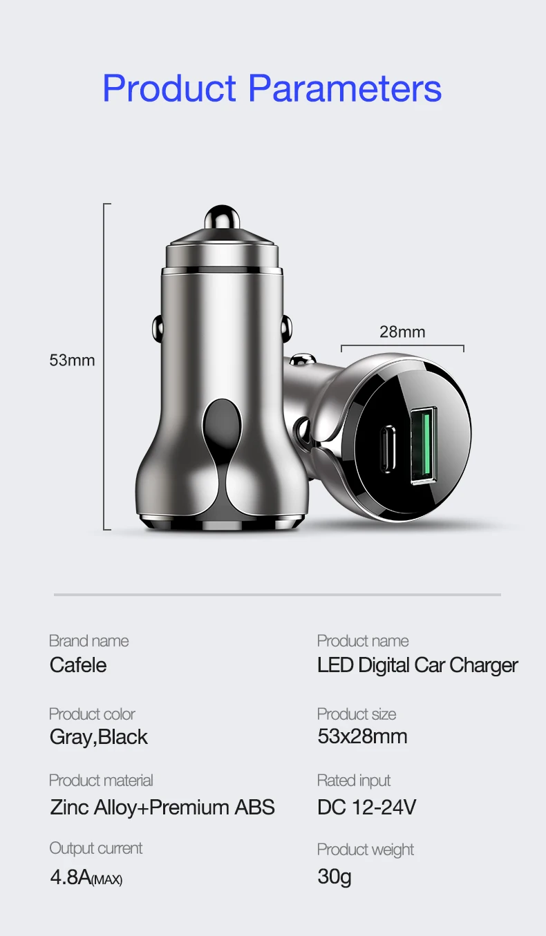 PD quick charging car charger  (13)