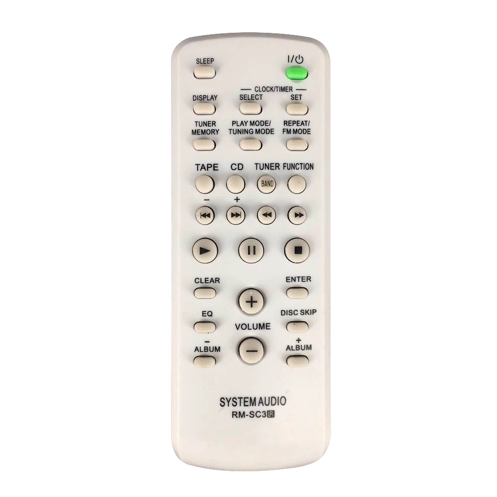

Replacement Remote Control RM-SC3 For Sony CD HIFI System Audio RMSC3 CMTCP555 CMTHPX7 CMTNE5 LBTZX6 LBTZX8 LBTZX9 MHCGX250 new