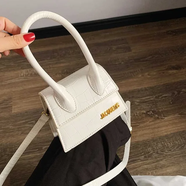 Jacquemus, женская сумка, известный бренд, женские роскошные сумки, для женщин, сумки через плечо для женщин,, сумки-мессенджеры, маленькая сумка-тоут - Цвет: White