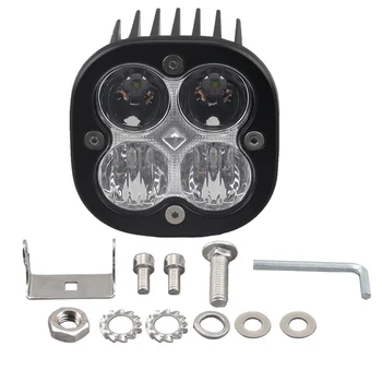 

Led Car Work Light 24V 12V Working Lamp Driving Auxiliary Lights 40W 4000LM for Accessories 4x4 Off Road Tractor Boat Auto