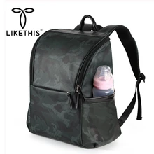 LIKETHIS Backpack Mommy Multifunction Diaper Bags Maternity Bag For Disposable Waterproof Unisex Rucksack Large Женский Рюкзак