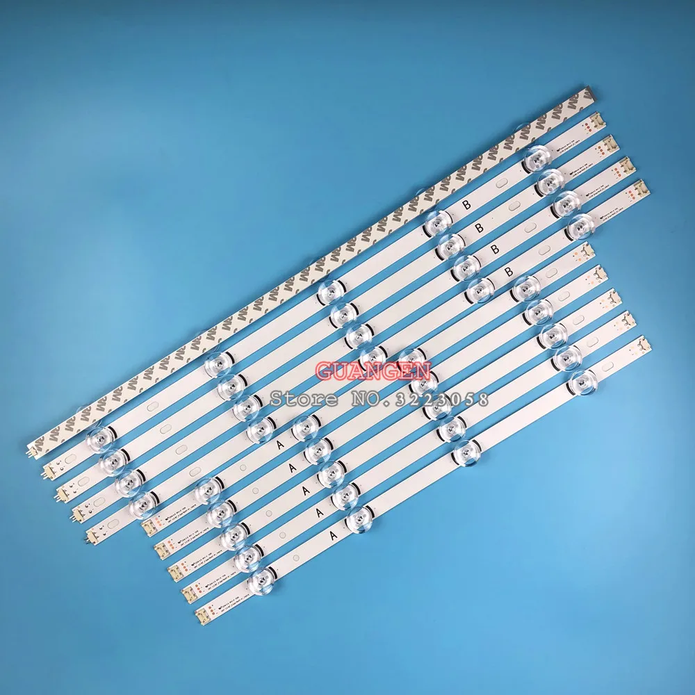 US $163.20 5 Set50 PCS LED TV Backlight Strip 6V Lamp For LG 50LB5610 50LB650V 50LB653V 50LF5800 6916L1978A 1779A 1982A 1983A 1735A 1736A
