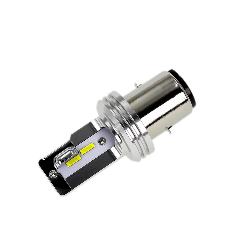 Motorcycle LED High/Low Beam Headlight Car 6000K 12SMD H6 BA20D LED Headlight Bulbs 1750LM CSP Chip LED Headlamp18W 12V~ 48V