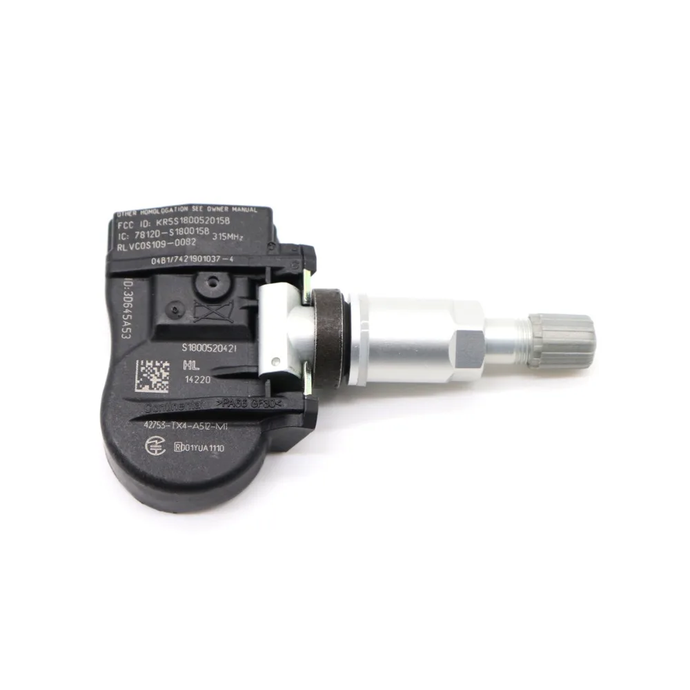 Автомобильный TPMS датчик давления в шинах 42753-TZ3-A51 для Acura Ilx Mdx Rdx Tlx- 315 МГц 42753-TX4-A512-M1