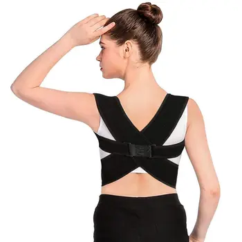 

Posture Corrector and Support for the Clavicle to Help the Neck Behind the Back, Improve and Repair the Bad Posture (Size M)