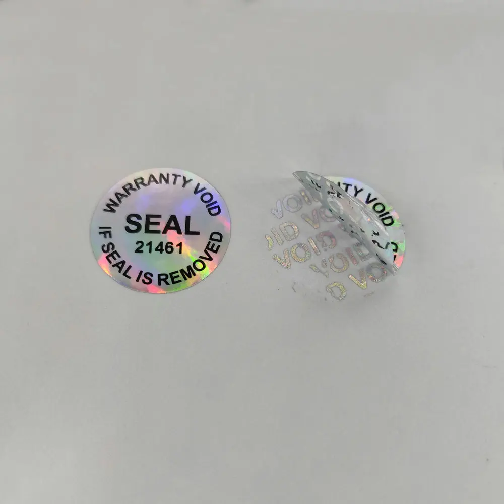 Warranty and Safety Seal Labels  Security VOID @Wholesale Buy Hologram sticker 