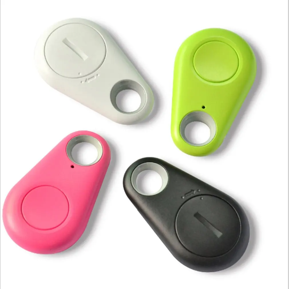 Anti-lost Keychain Bluetooth-compatible Key Finder Device Mobile Phone Lost Alarm Bi-Directional Finder Smart GPS Tracker