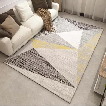 

Simple Modern Living Room Sofa Floor Carpet Anti-slip Bedroom Bedside Mat Baby Play Mats 120x160cm
