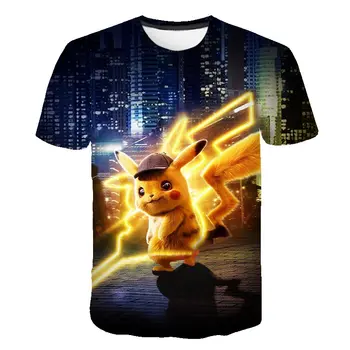 

3D T Shirts funny Dart Board print T-Shirt Pokemon Tee Anime Cartoon Clothes boy girls T Shirts men Short sleeve Designer Shirts
