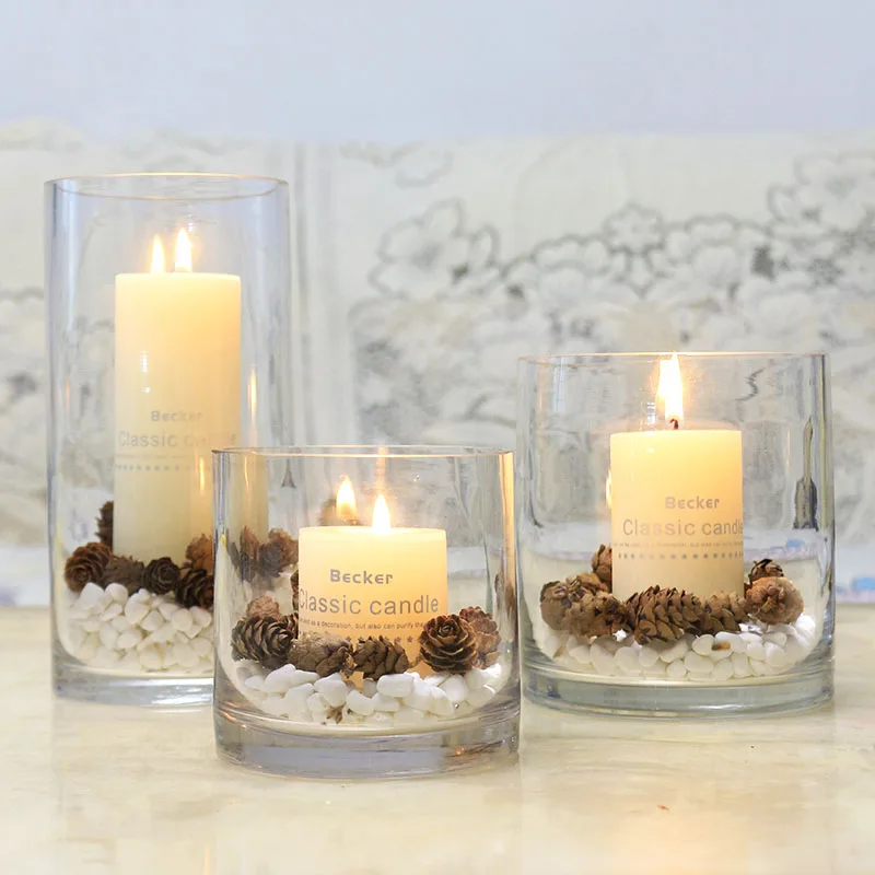 

Nordic Style Light Luxury Candle Holders Elegant Simple Wedding Decor Table Decoracion Hogar Moderno Candle Holders BG50CH