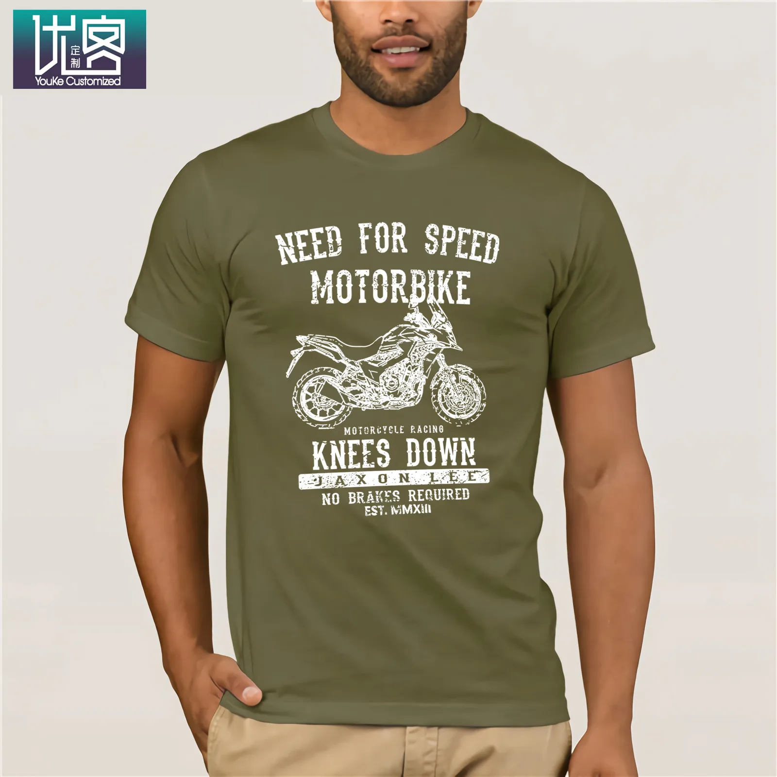 Скорость Cb500x мотоцикл искусство Футболка Одежда популярная футболка Crewneck хлопок тройники удивительные короткий рукав уникальный для мужчин топы