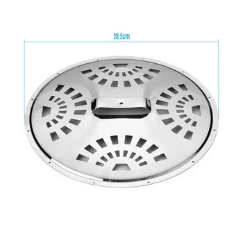 

Hot New Guitar Chrome Plated Metal Guitar Cover Plate for Dobro Resonator Guitar Replacement Parts