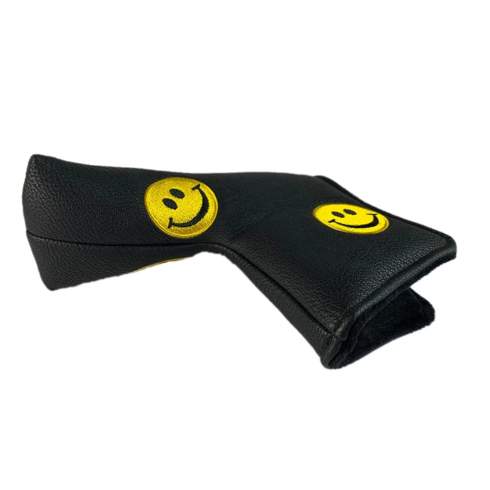 NRC Golf Headcovers Club Covers Smiley face Putter for women man Golf Club Cover