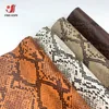 A4 Sheets 20*30cm Snakeskin Pattern Faux PU Leather Fabric Vinyl For Sewing Bag Sofa Earring Sewing DIY Craft Bow ► Photo 1/6