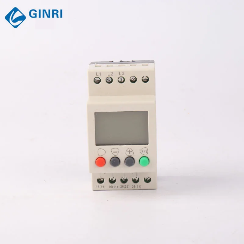 Трехфазное реле контроля напряжения с ЖК-дисплеем GINRI JVR1000 | Обустройство дома