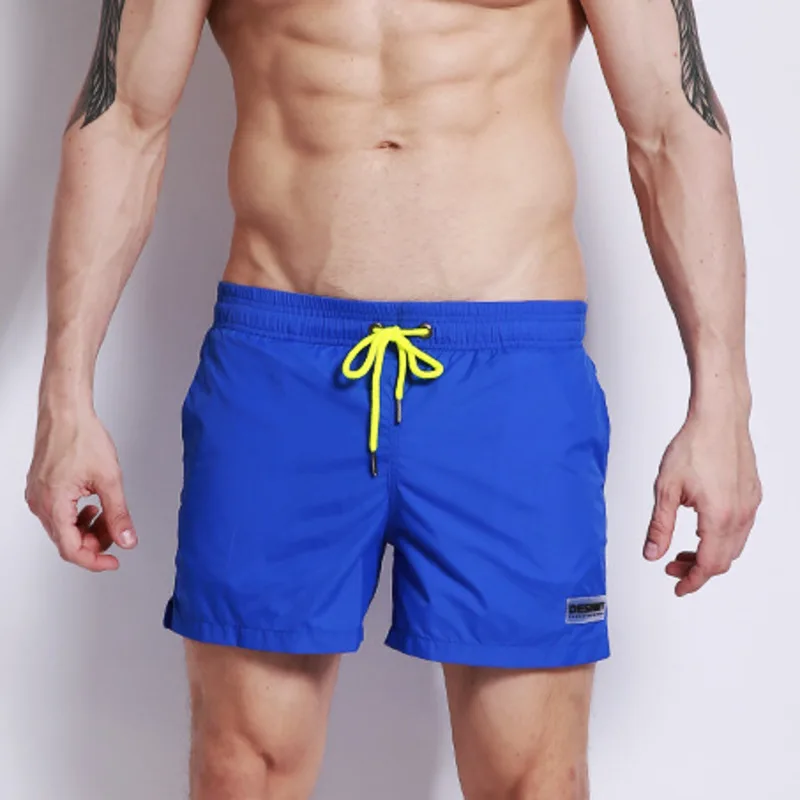 

Swimwear Men Swim Shorts With Pockets Swimming Trunks Solid Swimsuit Man Beach Wear Surf Board Bathing Suit Badeshorts Briefs