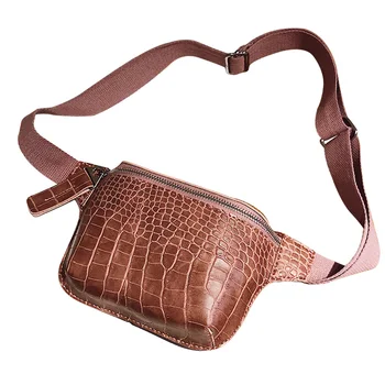 

Travel Belt Pouch Fashion Adjustable Strap Mini Durable Women Waist Bag Portable Dating Crossbody Daily Practical Zipper Closure