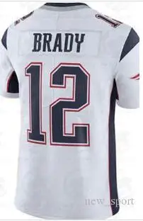 Мужские wo men s kids 12 Tom Brady новые футбольные майки 10 Josh Gordon 87 Rob Gronkowski 11 Julian Edelman 14 Brandin Cooks - Цвет: 13