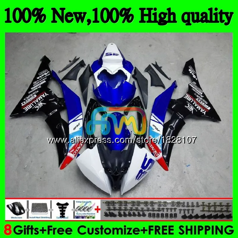 Цвет синий, черный; большие размеры YZF-R6 для YAMAHA YZF600 YZF-600 YZFR6 08 09, 10, 11, 12, 63BS. 22 YZF 600 R 6 YZF R6 2008 2009 2010 2011 2012 обтекатели