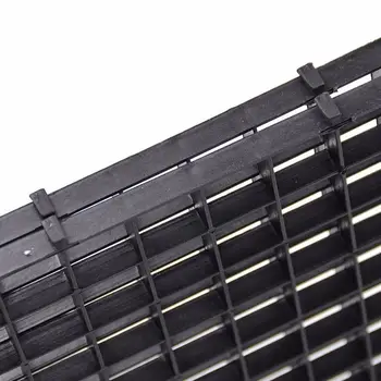 

New Grid Divider Tray Aquarium Fish Tank Bottom Isolate, 2 PCS Black