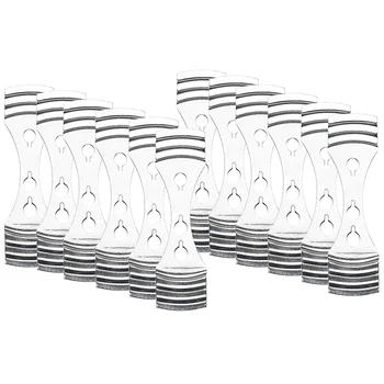 

12Pcs Stainless Steel Candle Wick Centering Device DIY Candle Making Kit Candle Core Holder for DIY Candle Making