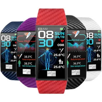 

DT58 Pro 24 Hour Temperature Immunity Wristband Fitness Track Weather Altitude Outdoor Health Smart Watch for Women Men