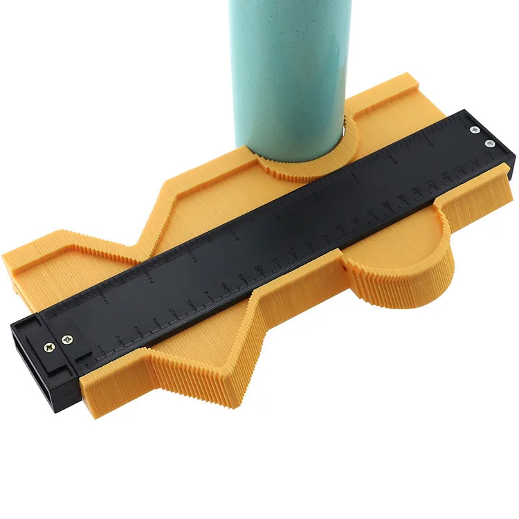 

10 inch Plastic Profile Copy Contour Gauge ABS Plastics Stable Durable Irregular Tile Boards Carpets Wood Laminate Tool #T