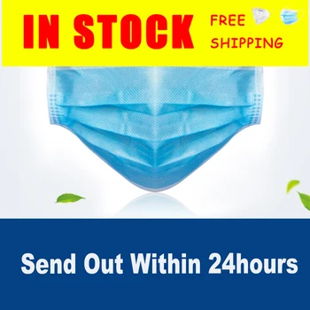 

Anti Dust Face Mask Disposable Mouth Face Mask Women Men Earloop Mouth Cover Non Woven 3 Layer Mouth Face Masks