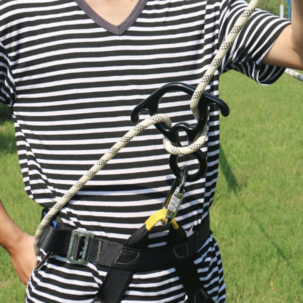 25 KN / 5600Lbs Rock Climbing Tree  Auto Locking Carabiner Equipment