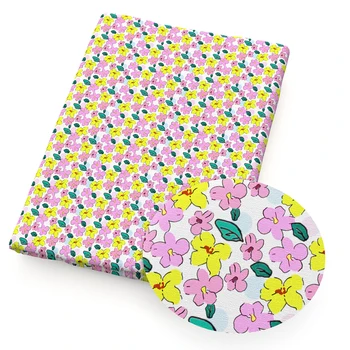 

David accessories 50*140cm Love Flower 100%cotton Fabric Patchwork For Sewing DIY for Sewing Tilda Doll Clothes,c11304